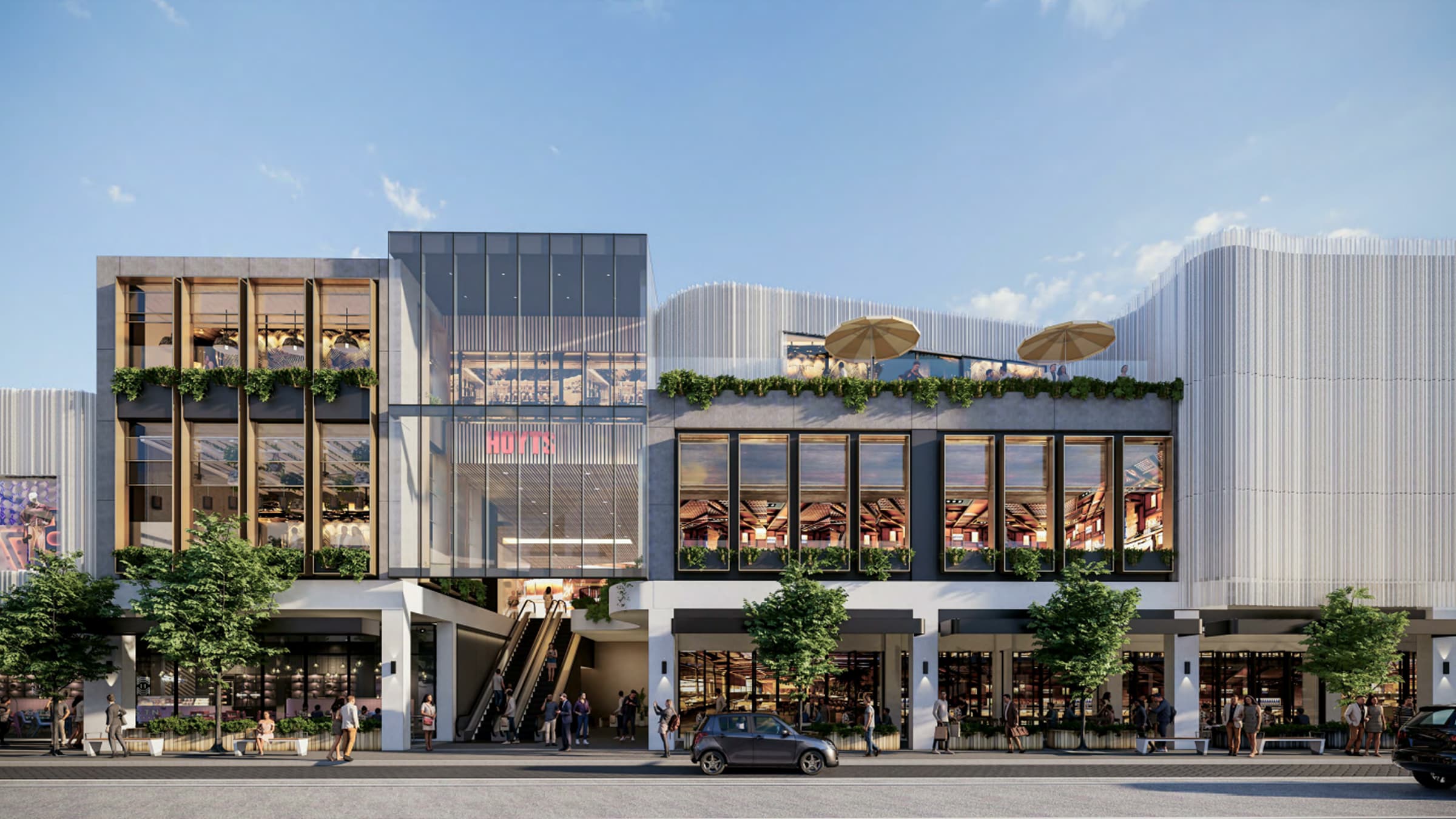 Westfield Penrith Entertainment Precinct Header