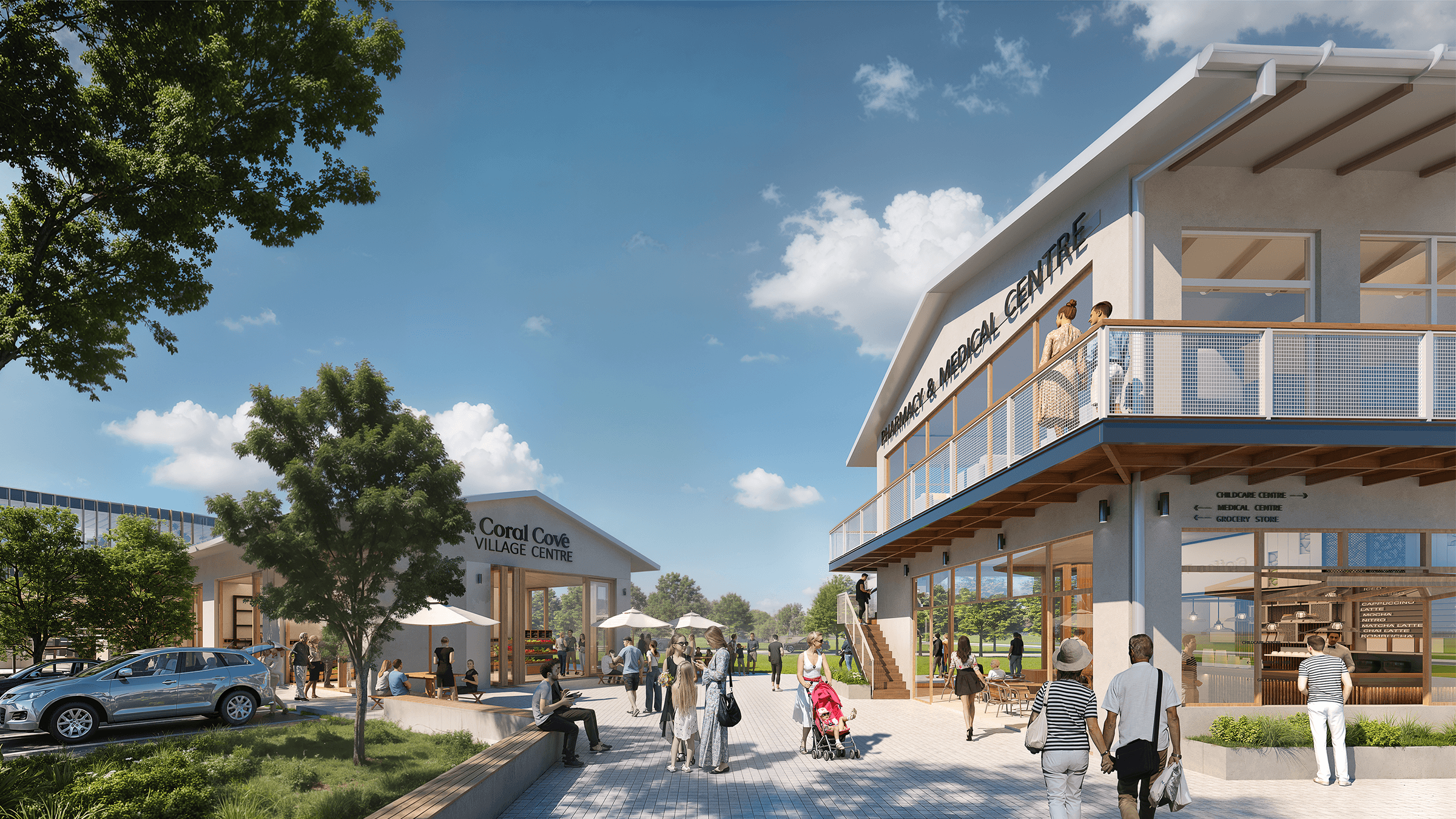 Urbis Coral Cove Precinct Render