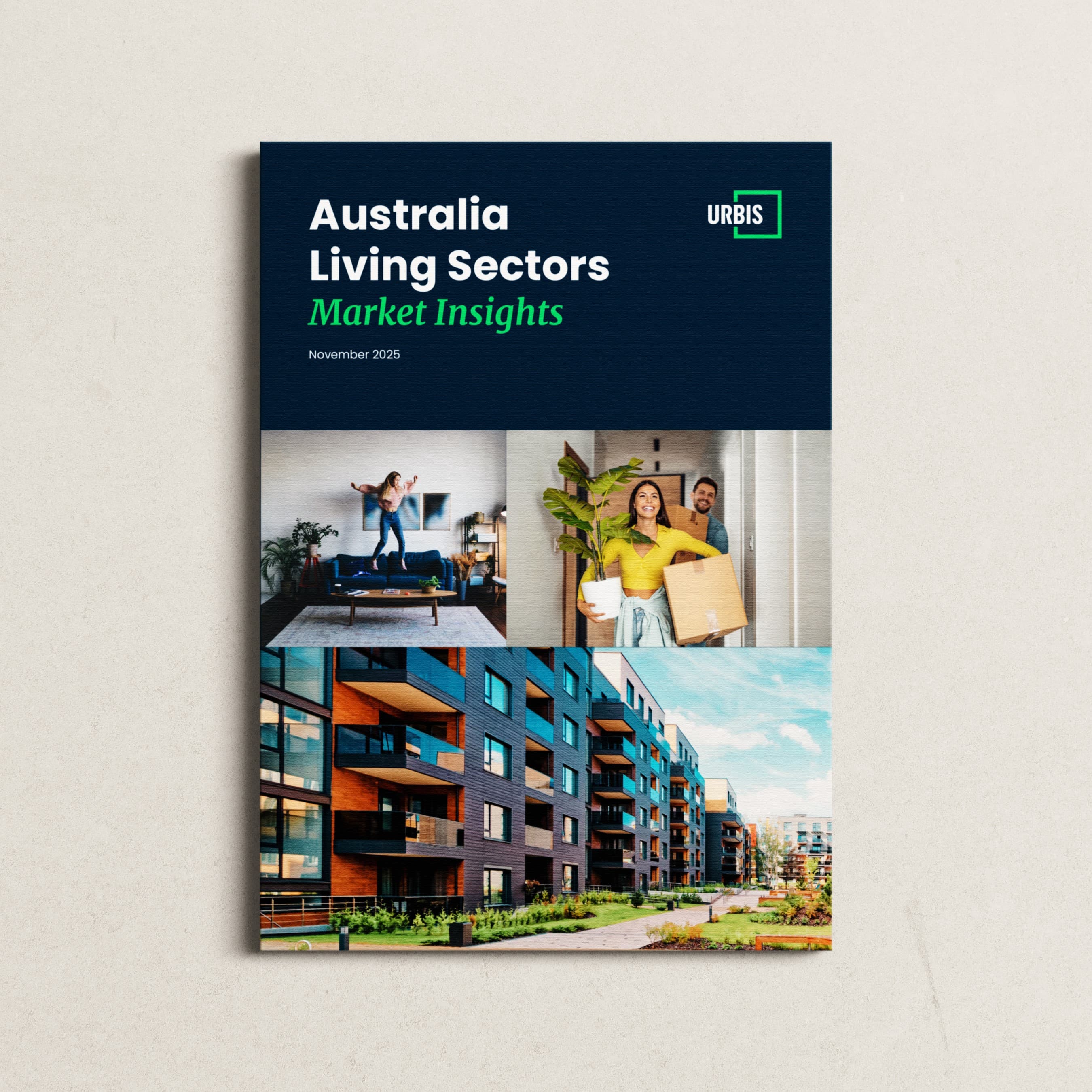 Urbis Australia Living Sectors Market Insights November 2025 Mockup