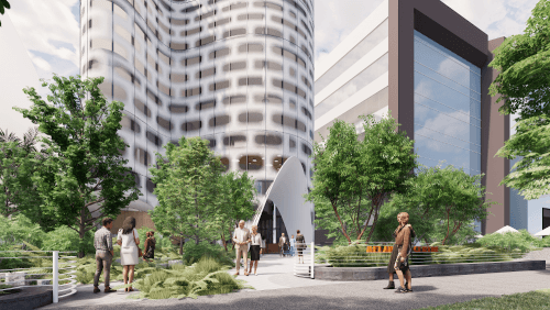 545 St Kilda Pedestrian Arrival Web 500 282