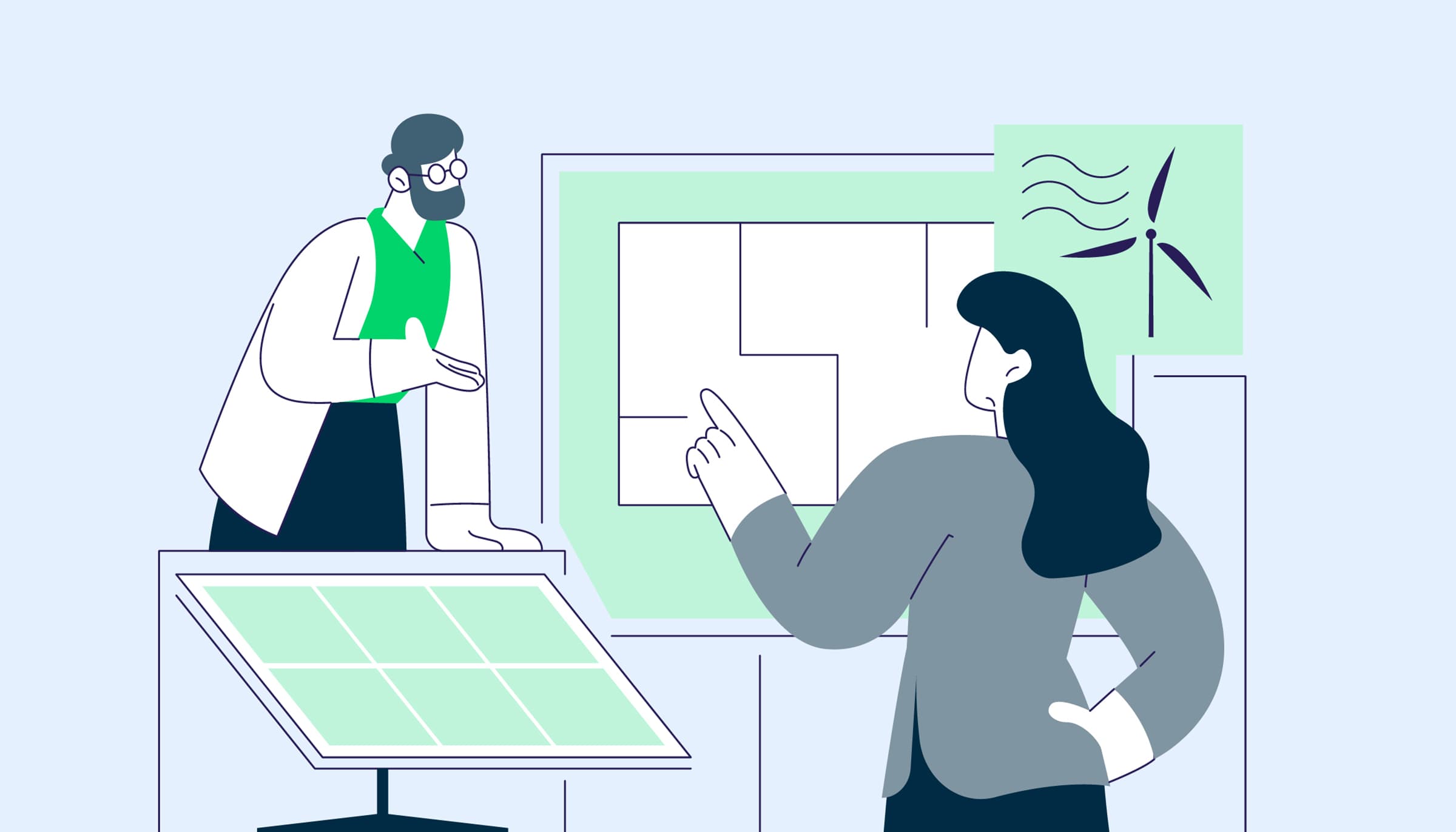 Urbis Sustainability Illustration Hero