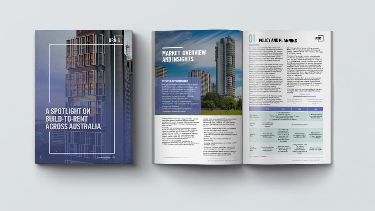 Urbis Perspectives Build To Rent PDF Preview