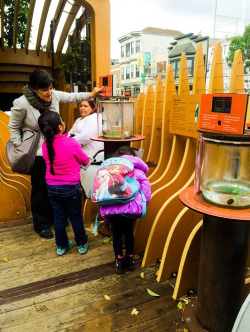 Image: Exploratorium ‘Ciencia Publica’ Parklet in San Francisco, image from www.groundplaysf.org