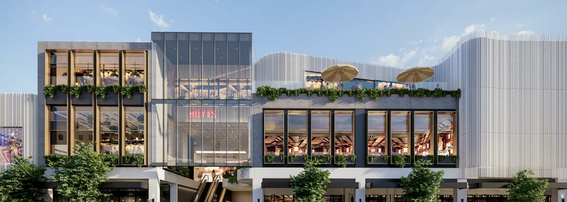 Westfield Penrith Entertainment Precinct Header