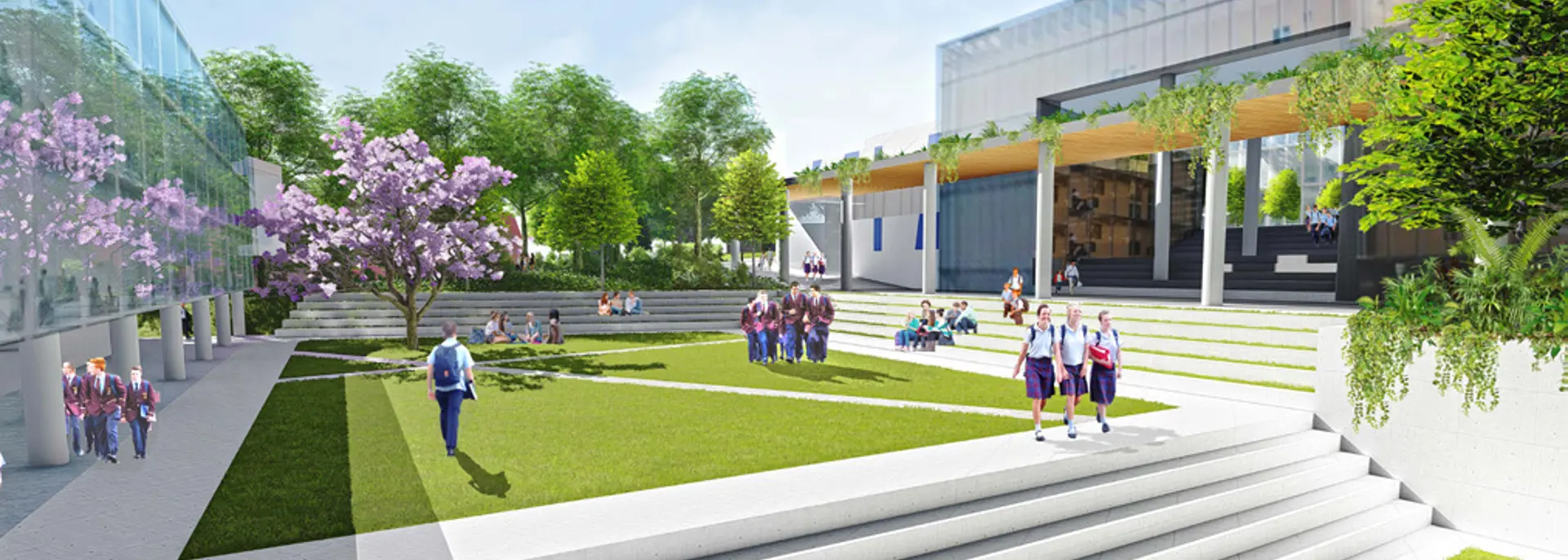 Oakhill College Masterplan Project Sheet Image 1