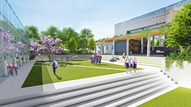 Oakhill College Masterplan Project Sheet Image 1