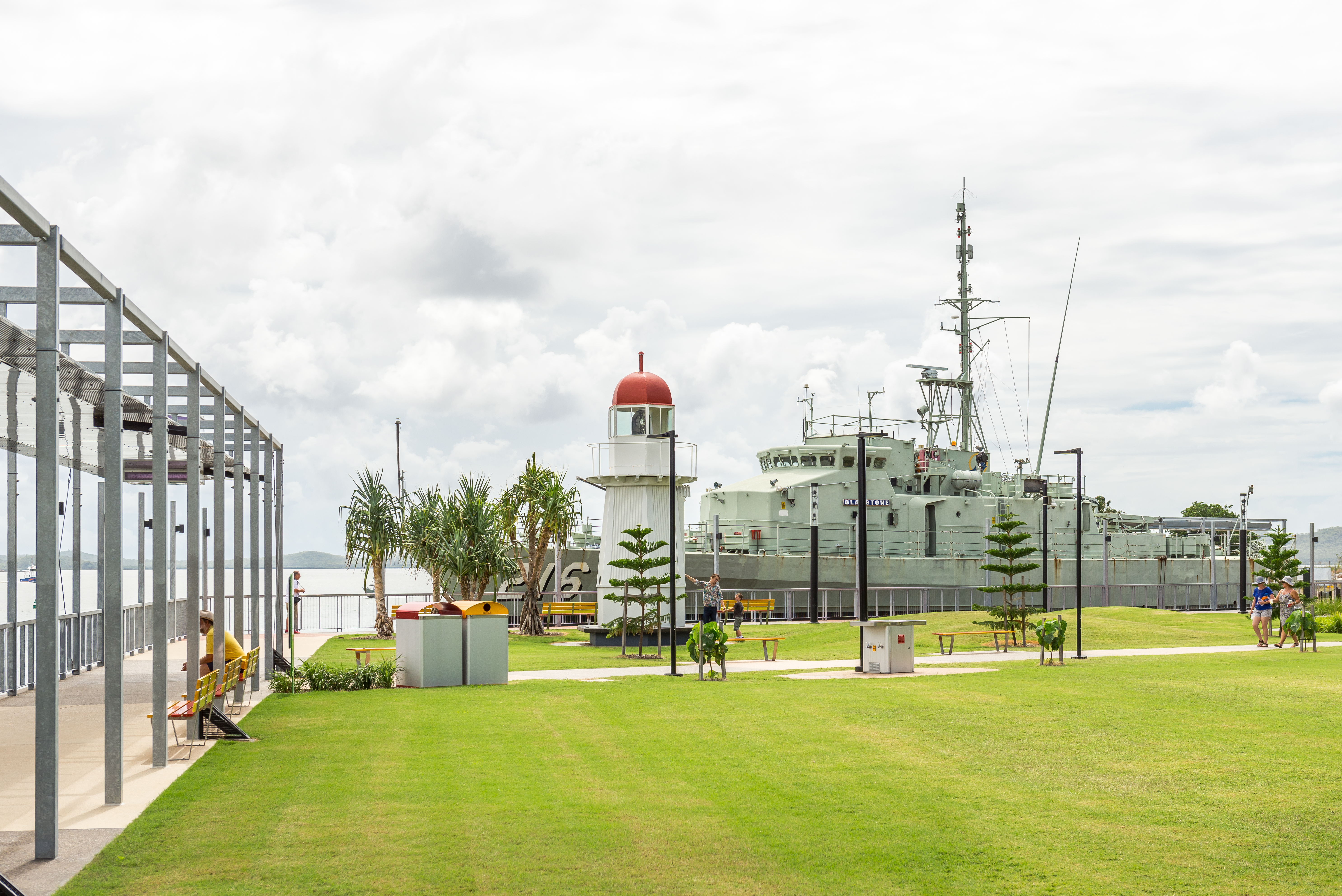 14. Lighthouse And HMAS William Debois