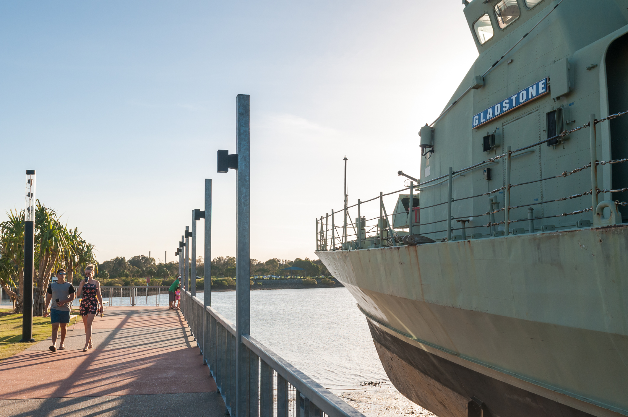 5. HMAS Gladstone And Waterfront Walk William Debois