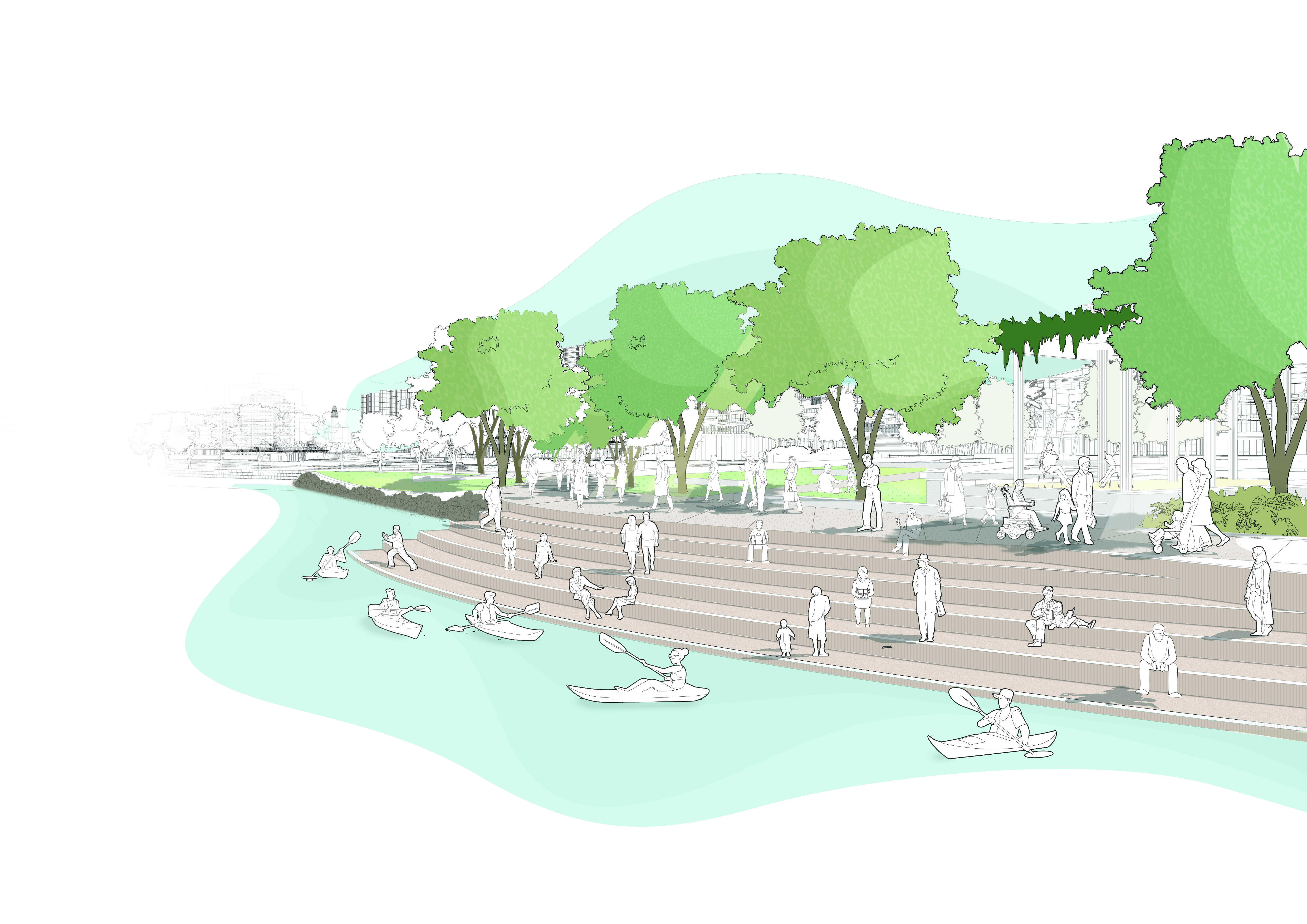 QLD Future South Bank Rivers Edge