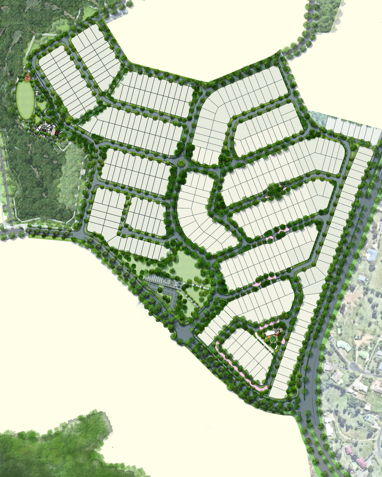 Illustrated Masterplan Urbanteam CROP DAA02 ILLUSTRATIVE MP